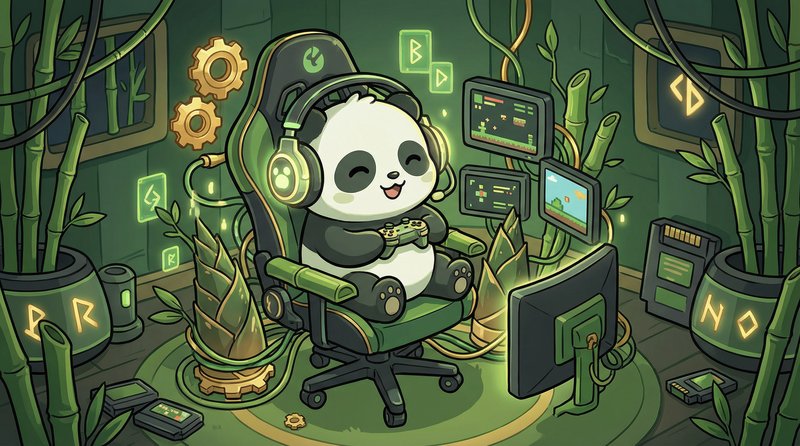 海角熊猫视频游戏趣味解说